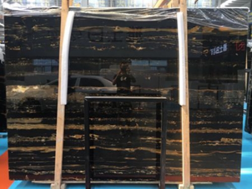 China black portoro marble