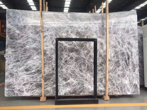 Snow grey marble