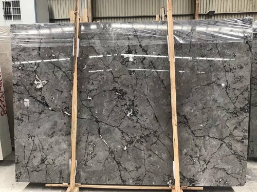 Lilac grey marble