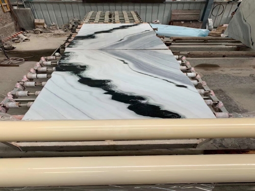 panda white marble