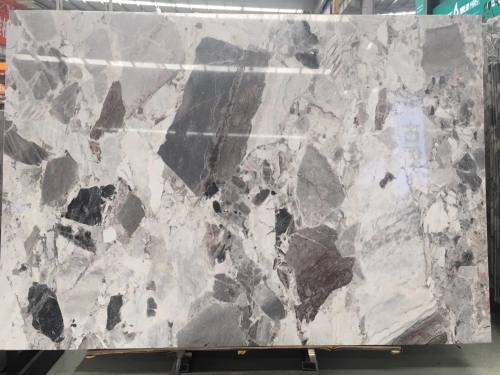 Fossil grey marble 
